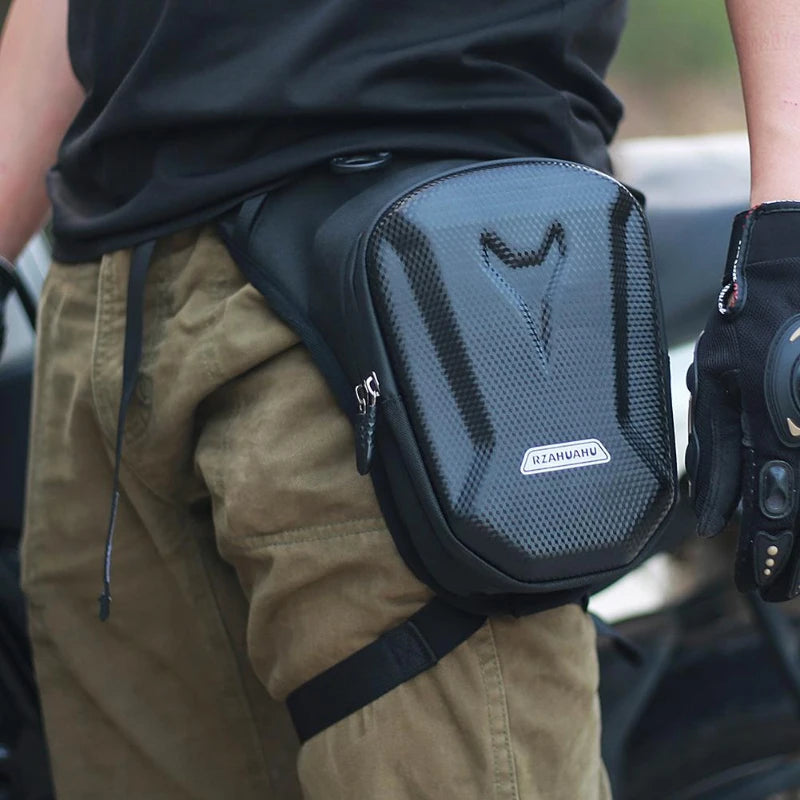 Motorcycle Leg Waist Bag With EVA Hard Shell