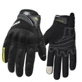 Breathable Full Finger Racing Motorcycle Gloves Quality Stylishly Decorated Antiskid Wearable Gloves Size M-XXL Black