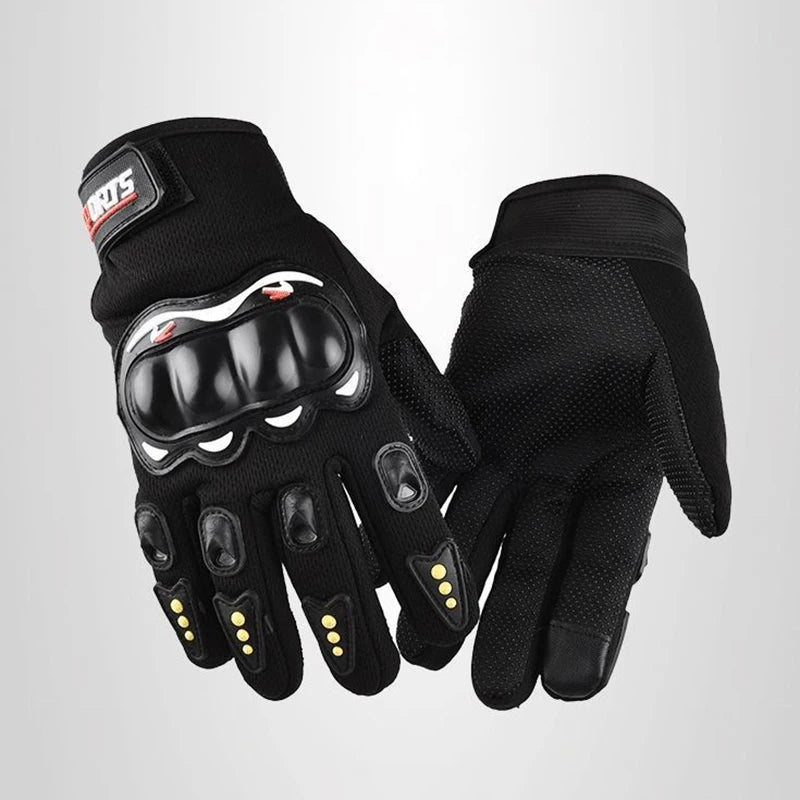 Motorcycle Mtb Gloves Men Cycling Knuckle Protection Glove Touchscreen Motocross Race Camping Breathable Non-slip Workshop Glove