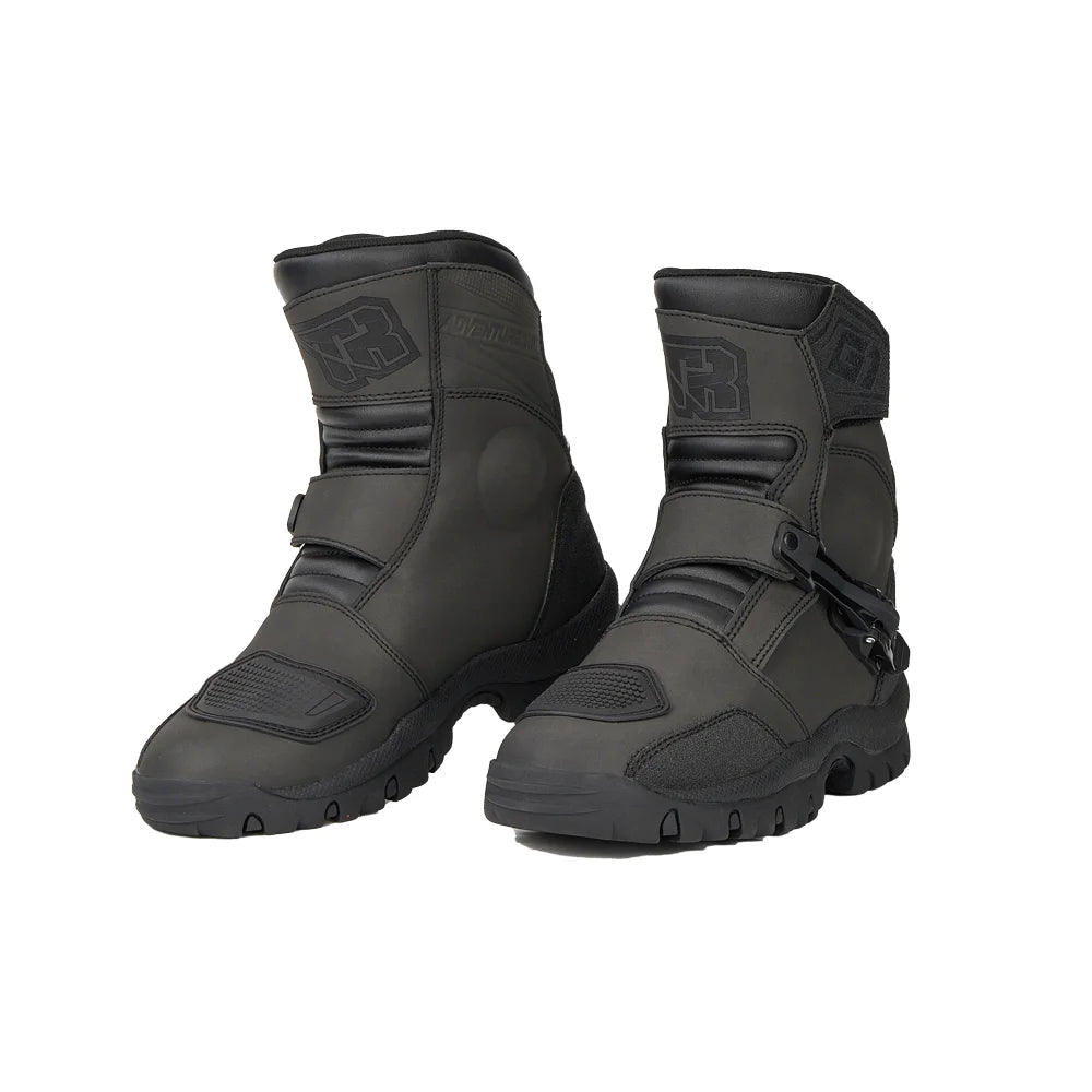 TR-G1-Black Color Unisex Motocross Motorcycle Boots With Ankle Protection