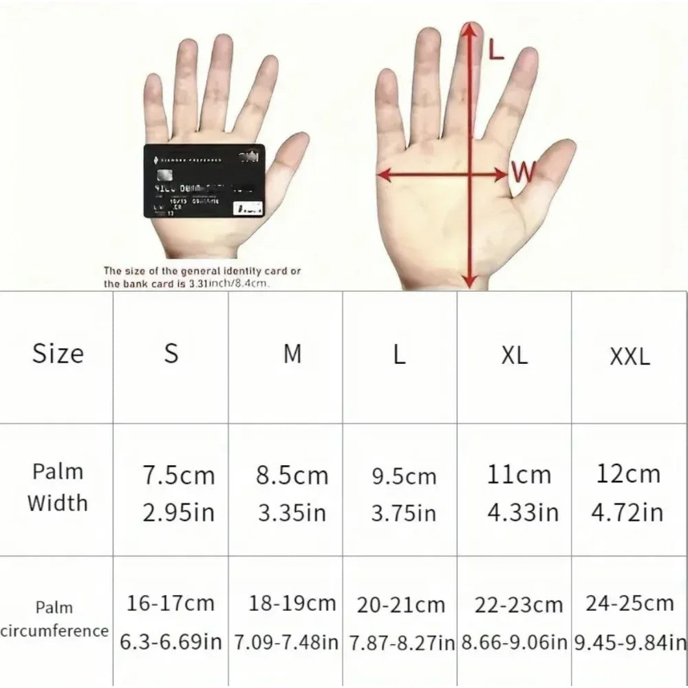 Touchscreen Cycling Gloves Full Finger For Outdoor Riding - Throttlehead Apparel
