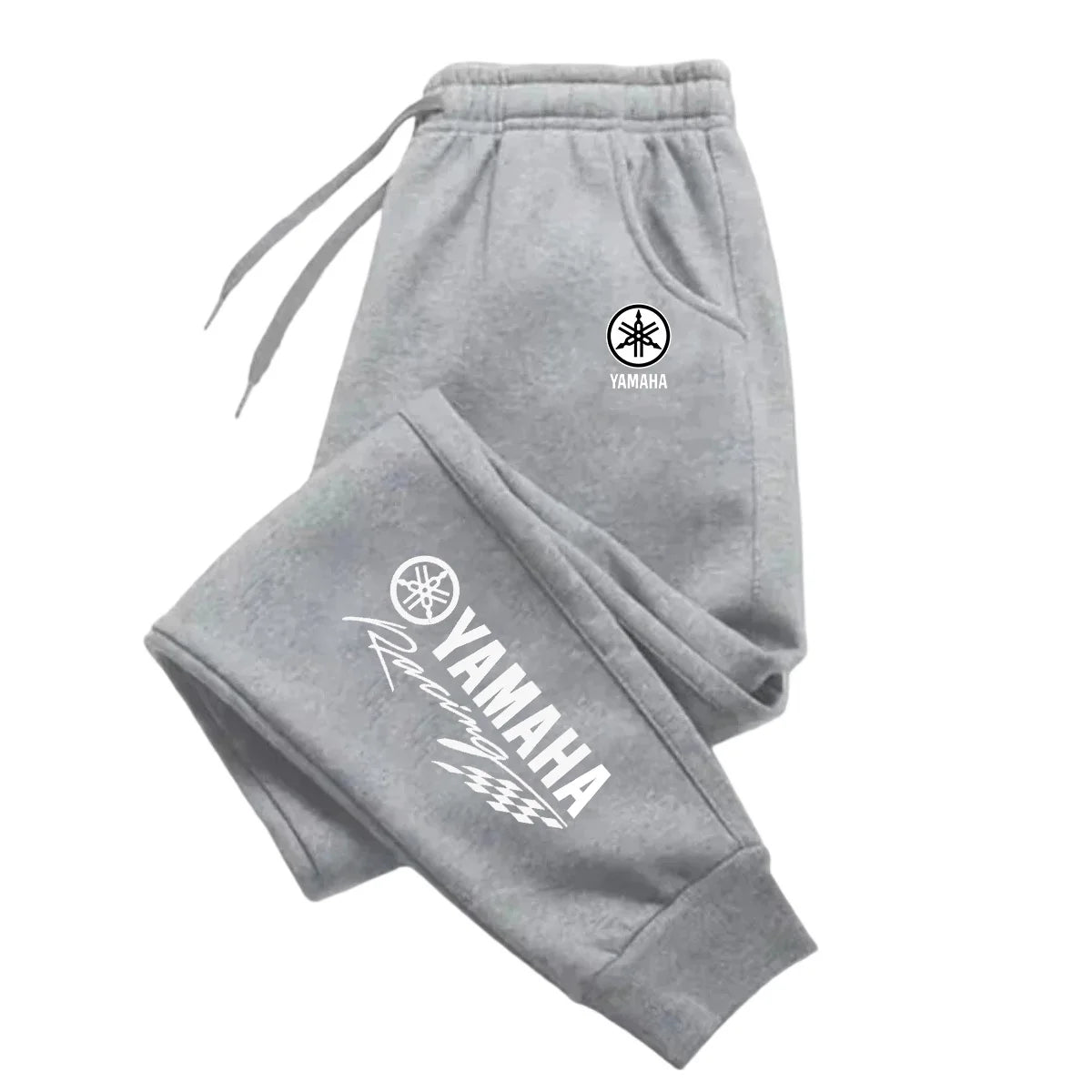 6 Color Men’s Fleece Drawstring Casual Straight-Leg Pants