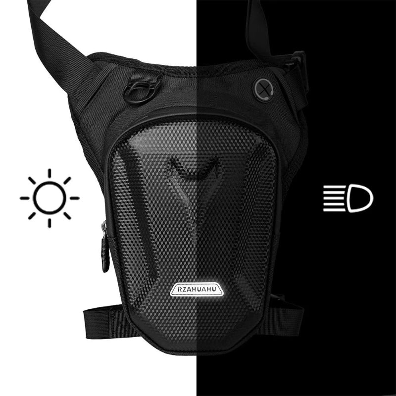 Motorcycle Leg Waist Bag With EVA Hard Shell