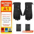 A1 With Battery Box Color Heated Motorcycle Riding Gloves Waterproof With Touch Screen