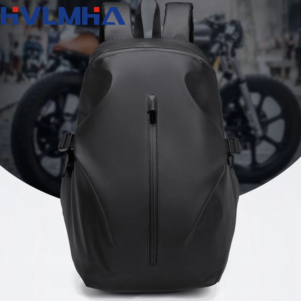 Waterproof Motorcycle Helmet Backpack – Large Capacity