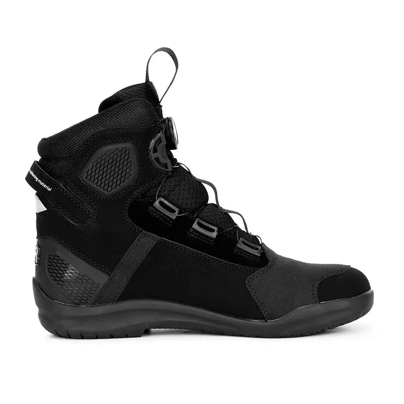 Men’s Leather Motorcycle Boots – Waterproof & Anti-Fall