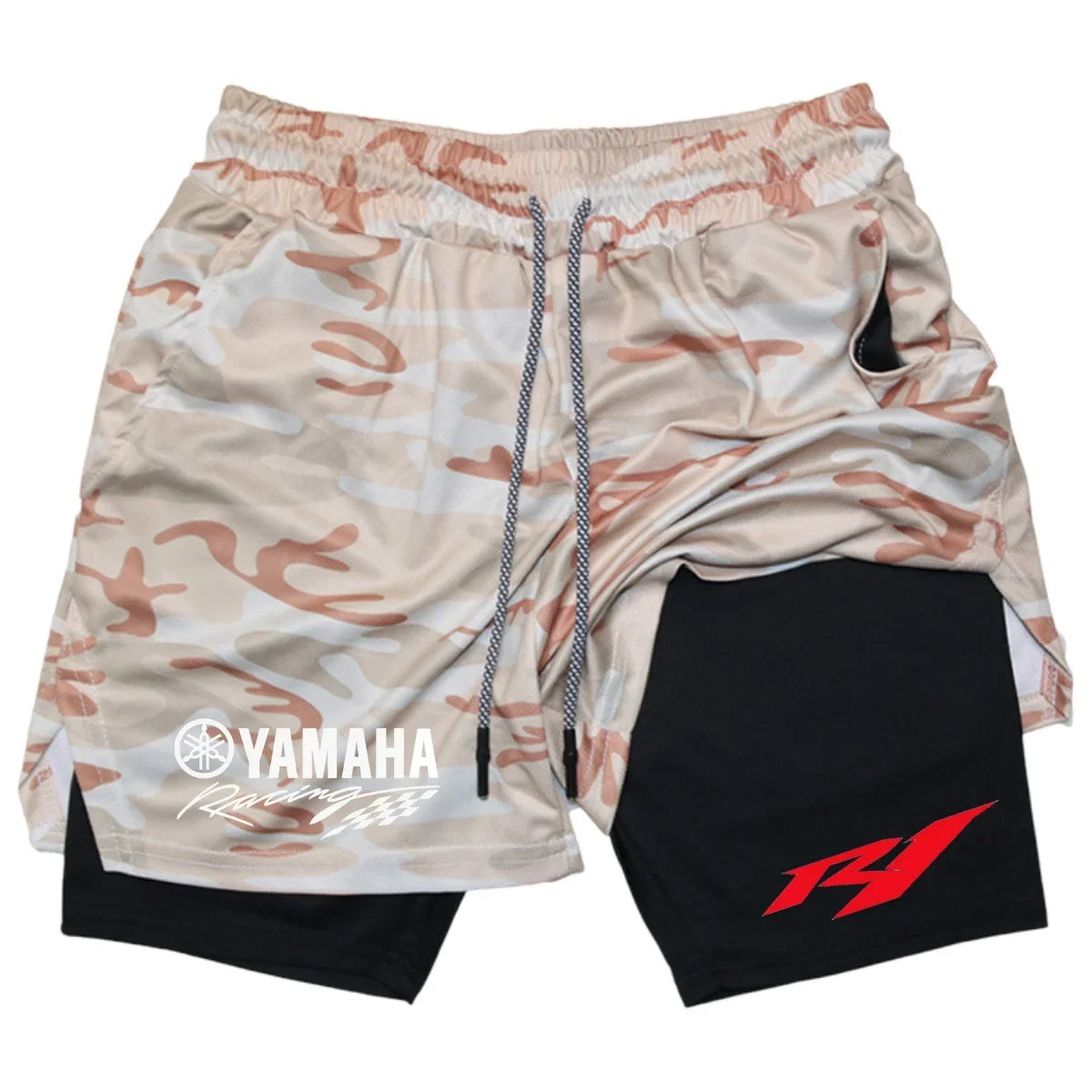 4 Color Men's 2-in-1 Running Shorts – Lightweight Gym Wear