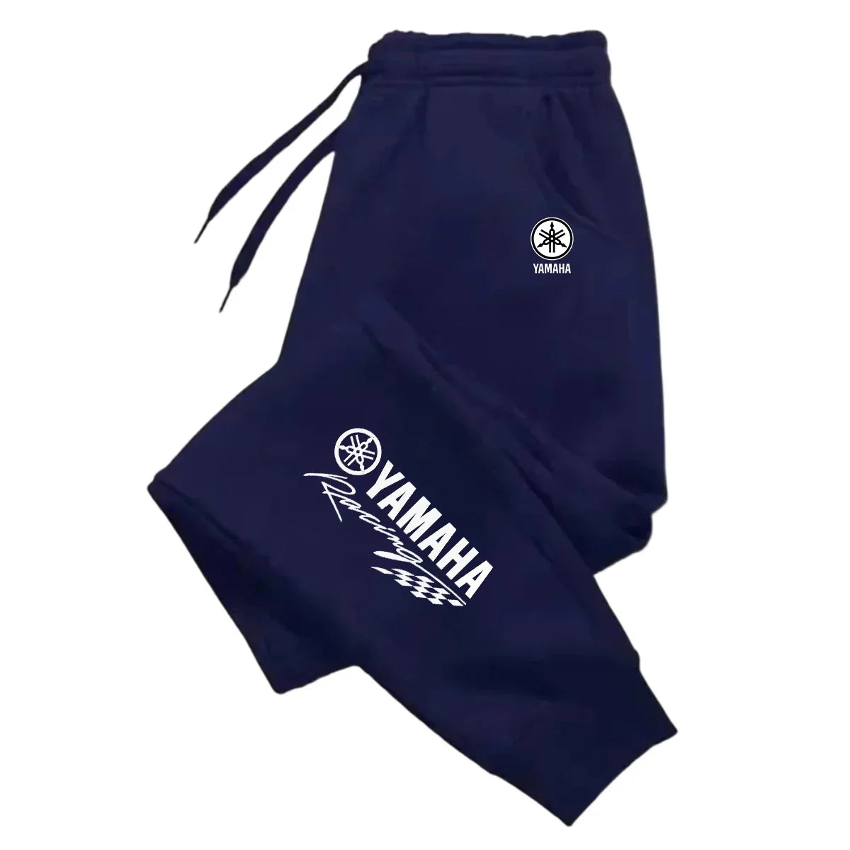 4 Color Men’s Fleece Drawstring Casual Straight-Leg Pants