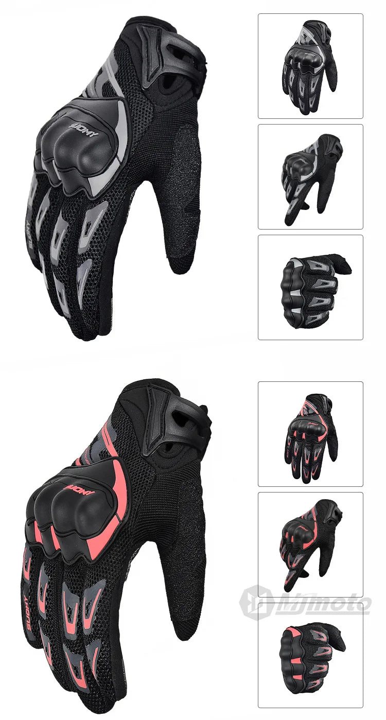 Suomy Motorcycle Gloves Summer Mesh Breathable Moto Gloves Men Women Touch Screen Motocross Gloves Touch Screen Cycling Gloves
