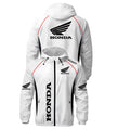 China Mainland Ships From Men’s Lightweight Racing Jacket With Hooded Design