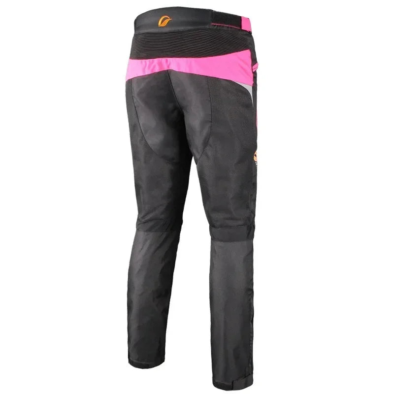 Women’s Motorcycle Riding Pants – Slim, Waterproof, Protective