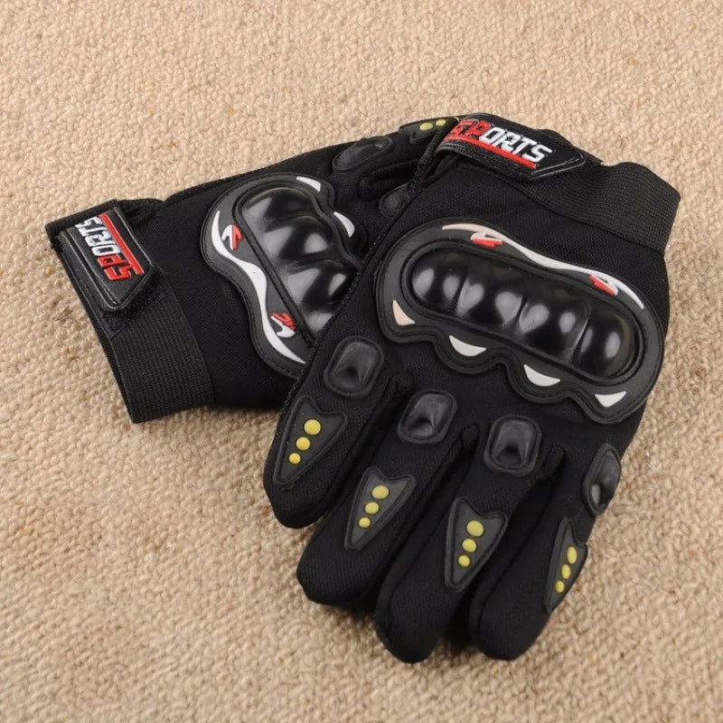 Full-finger Motorcycle Gloves Men Touch Screen Outdoor Off-road Sports Cycling Protection Anti-fall Motorcycle Finger Gloves