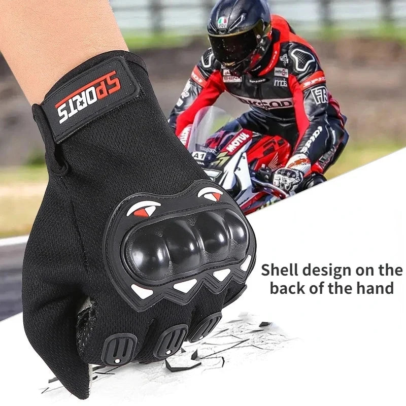 Motorcycle Tactical Sports Gloves - Full Finger & Half Finger Options, Ideal for Outdoor Cycling and Rock Climbing Protection