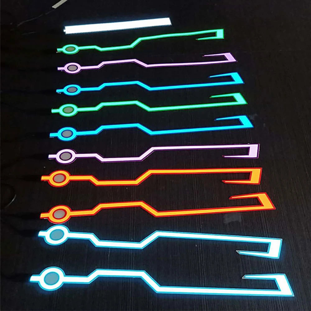 Motorcycle Helmet LED Light Strip – Waterproof Safety - Throttlehead Apparel