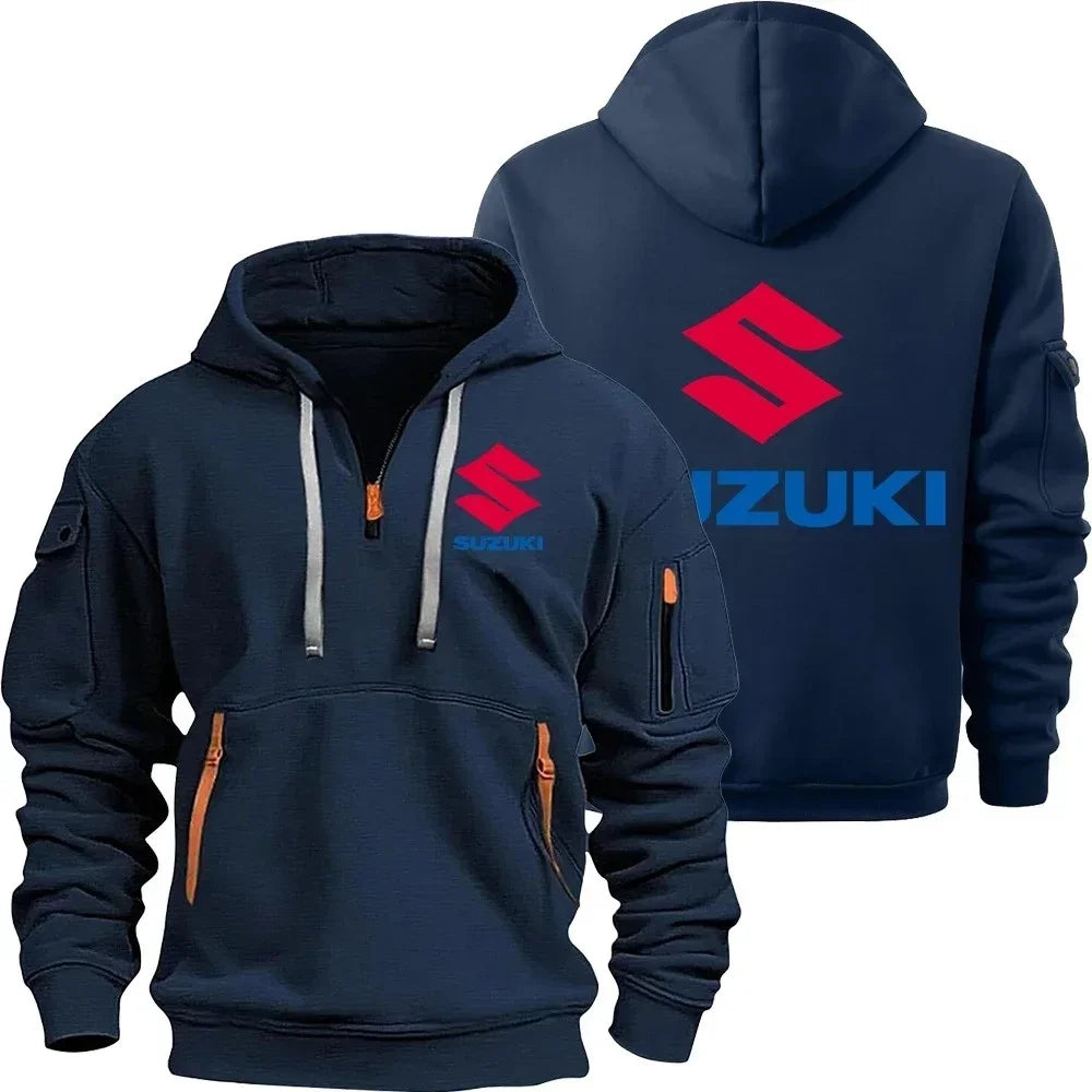 Racing Team Half-Zip Hooded Jacket for Men