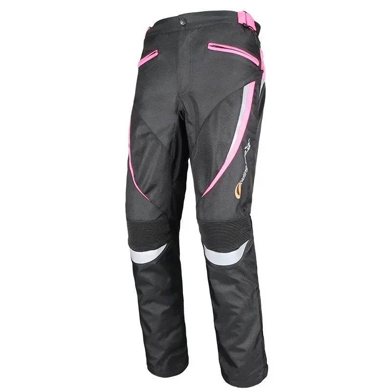 Women’s Motorcycle Riding Pants – Slim, Waterproof, Protective