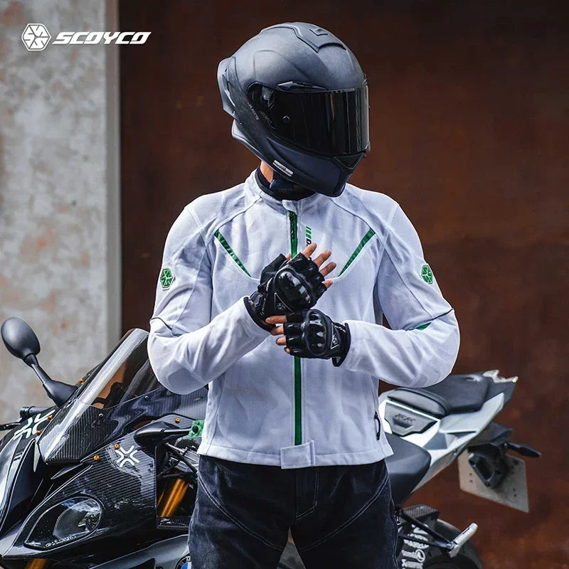 Half Finger Motorcycle Gloves – Breathable Anti-Slip Grip