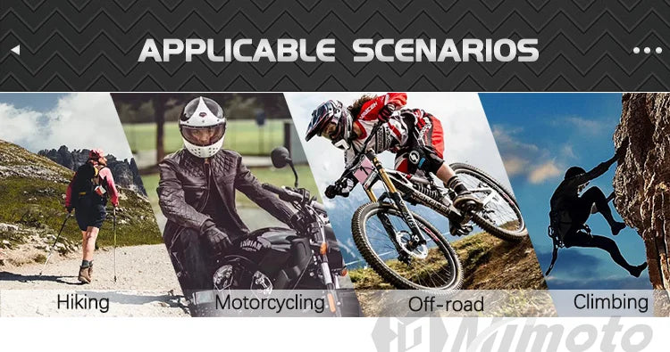 Breathable Full Finger Racing Motorcycle Gloves Quality Stylishly Decorated Antiskid Wearable Gloves Size M-XXL Black