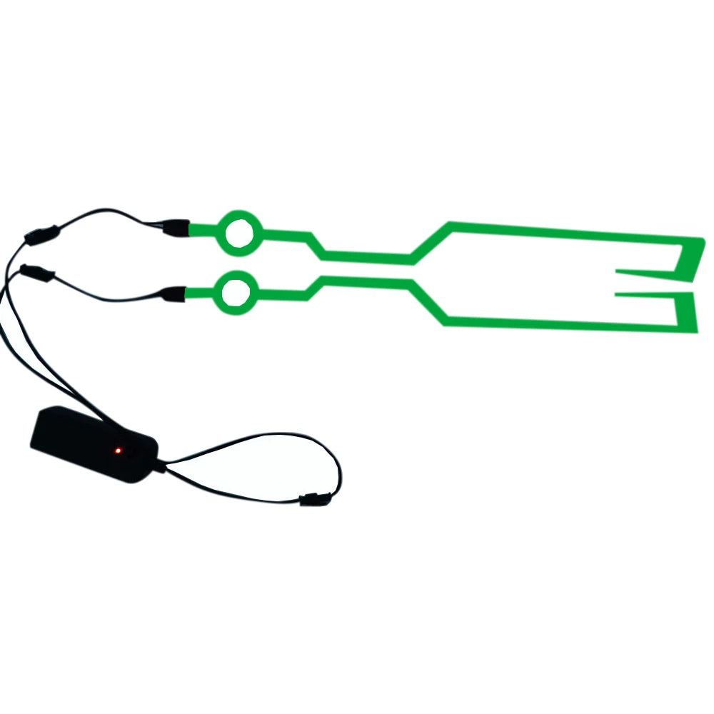 Motorcycle Helmet LED Light Strip – Waterproof Safety - Throttlehead Apparel