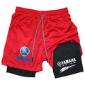 8 Color Men's 2-in-1 Running Shorts With Inner Layer