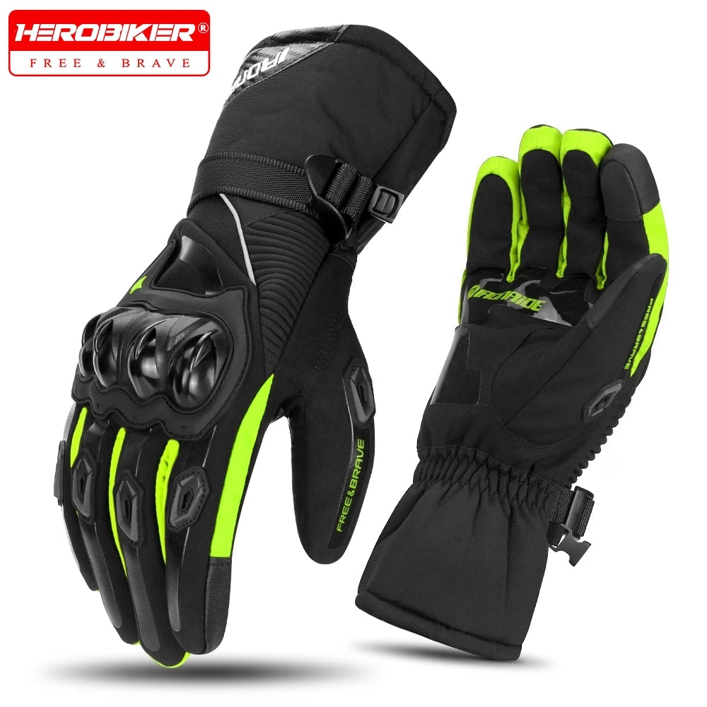 Waterproof Motorcycle Riding Gloves Touchscreen Compatible
