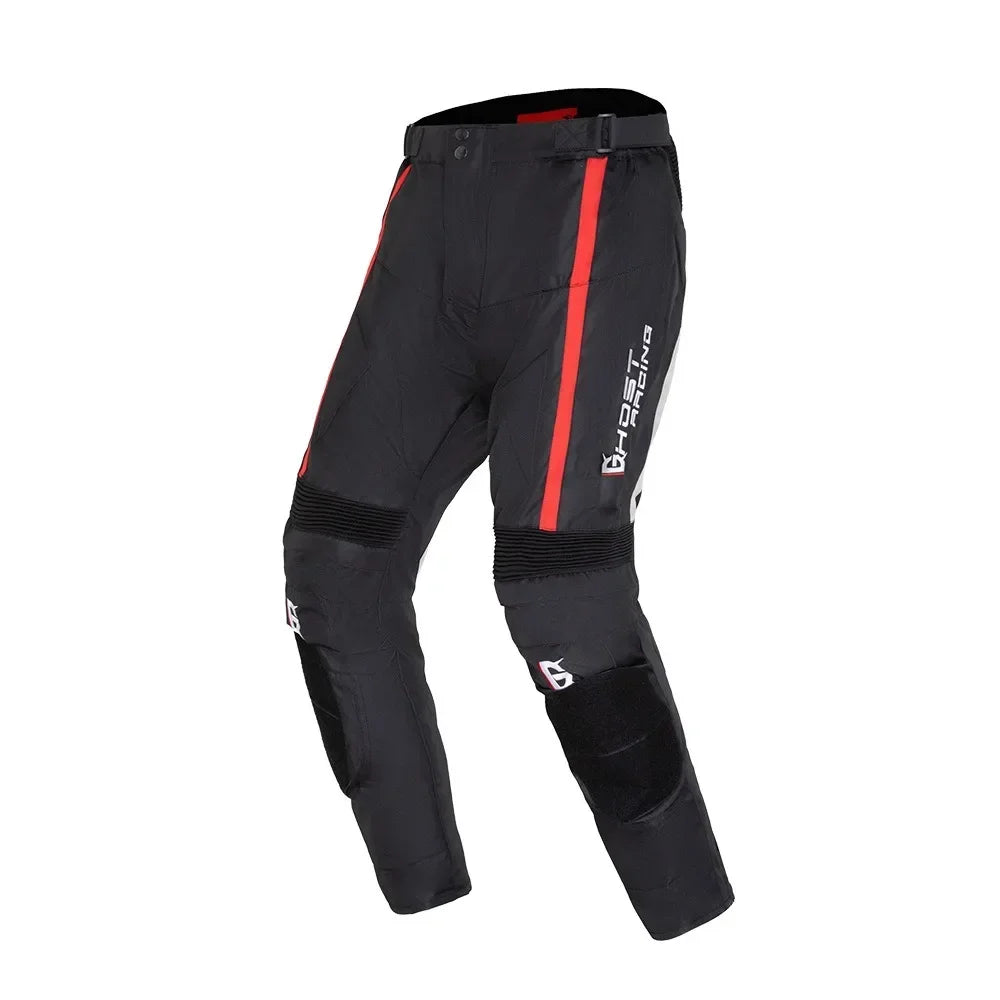 Men's Motorcycle Riding Pants With Protective Panels