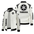 4XL Size Men's PU Leather Moto Jacket With Cotton Lining