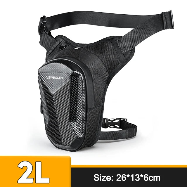 BAG241 Color Name Motorcycle Leg Side Waist Bag EVA Hard Shell Pack