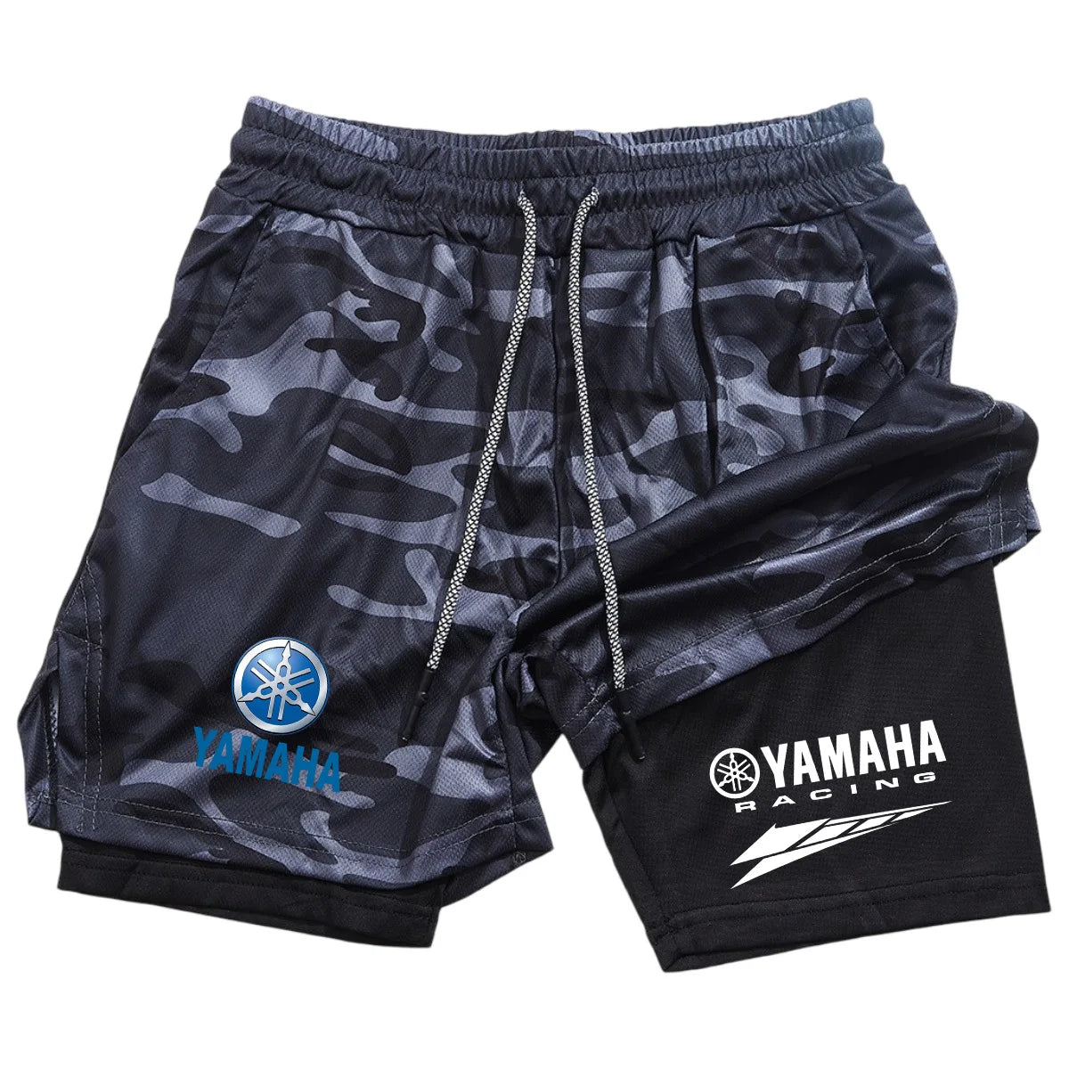 6 Color Men's 2-in-1 Running Shorts With Inner Layer
