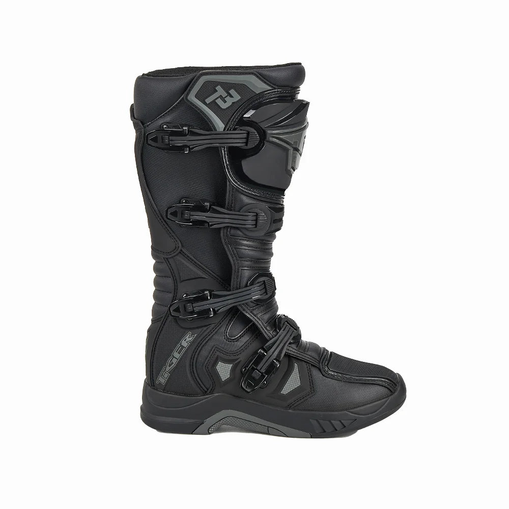 Unisex Motocross Motorcycle Boots With Ankle Protection