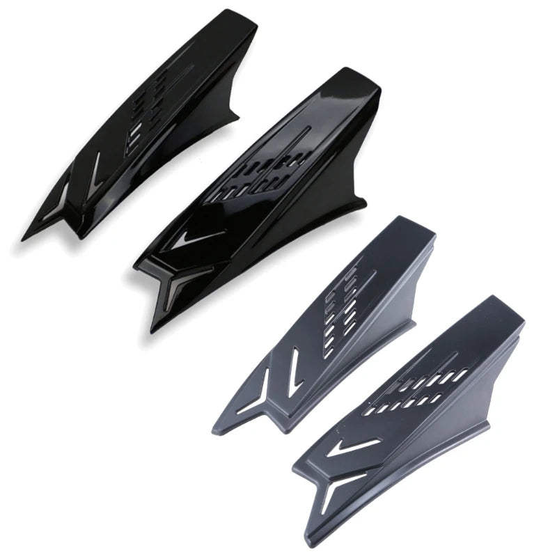 Motorcycle Helmet Horn Set Punk Style ABS Accessories - Throttlehead Apparel