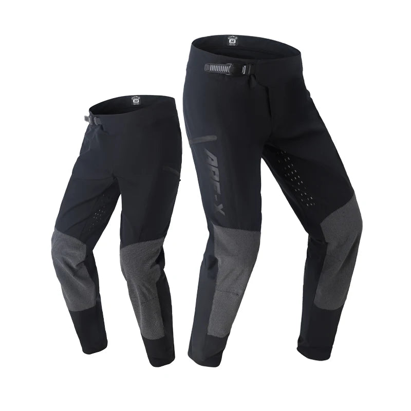 black Color Men's Enduro Motocross Pants For Off-Road & MTB