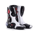 B1001 White Color Men’s Motorcycle Riding Boots Anti-Slip Waterproof