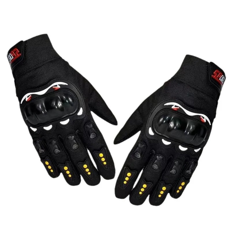 Full-finger Motorcycle Gloves Men Touch Screen Outdoor Off-road Sports Cycling Protection Anti-fall Motorcycle Finger Gloves