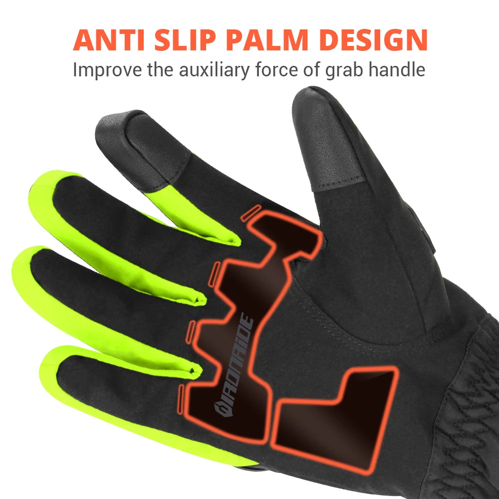 Waterproof Motorcycle Riding Gloves Touchscreen Compatible