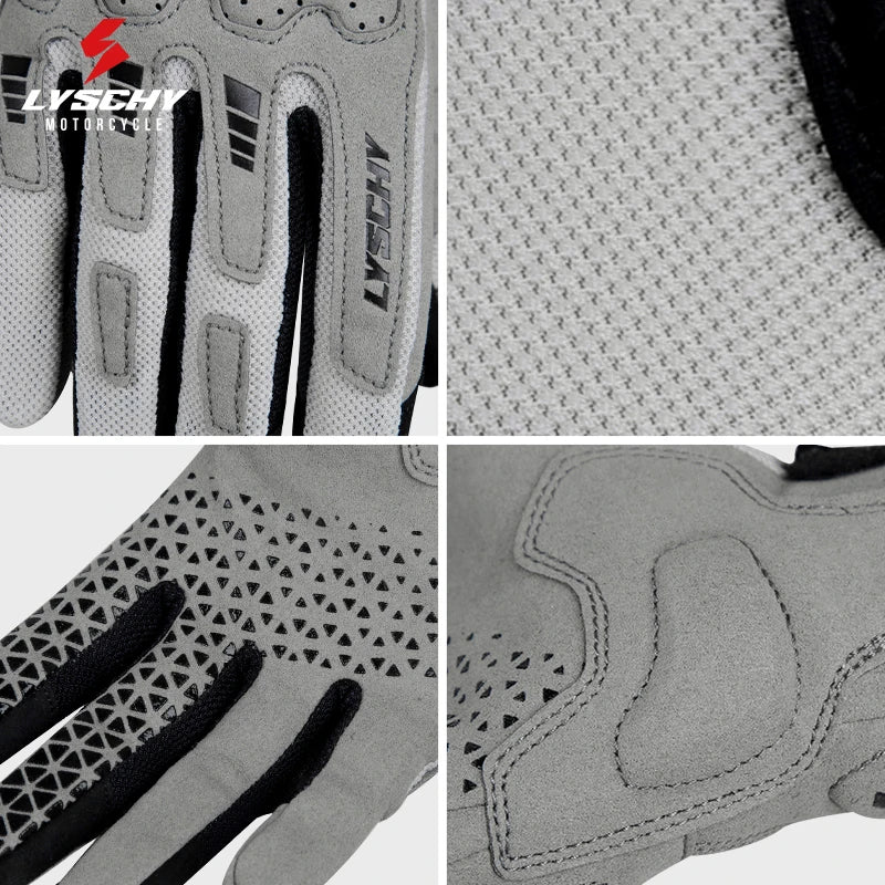 Summer Motorcycle Riding Gloves – Breathable Touchscreen