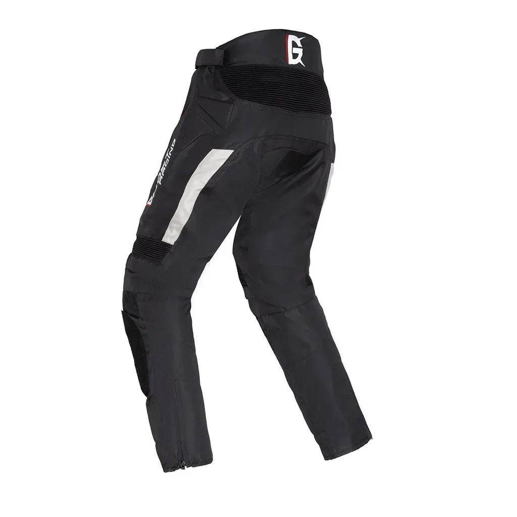 Men's Motorcycle Riding Pants With Protective Panels