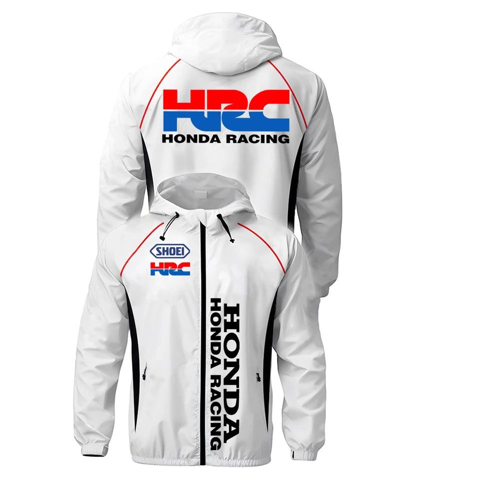 Men’s Lightweight Racing Jacket With Hooded Design