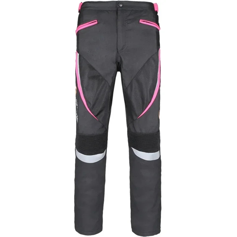 Women’s Motorcycle Riding Pants – Slim, Waterproof, Protective