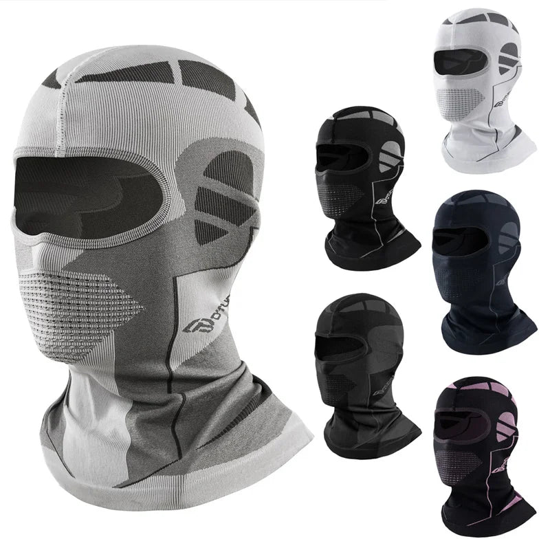 Thermal Balaclava Ski Mask With Long Neck Coverage - Throttlehead Apparel