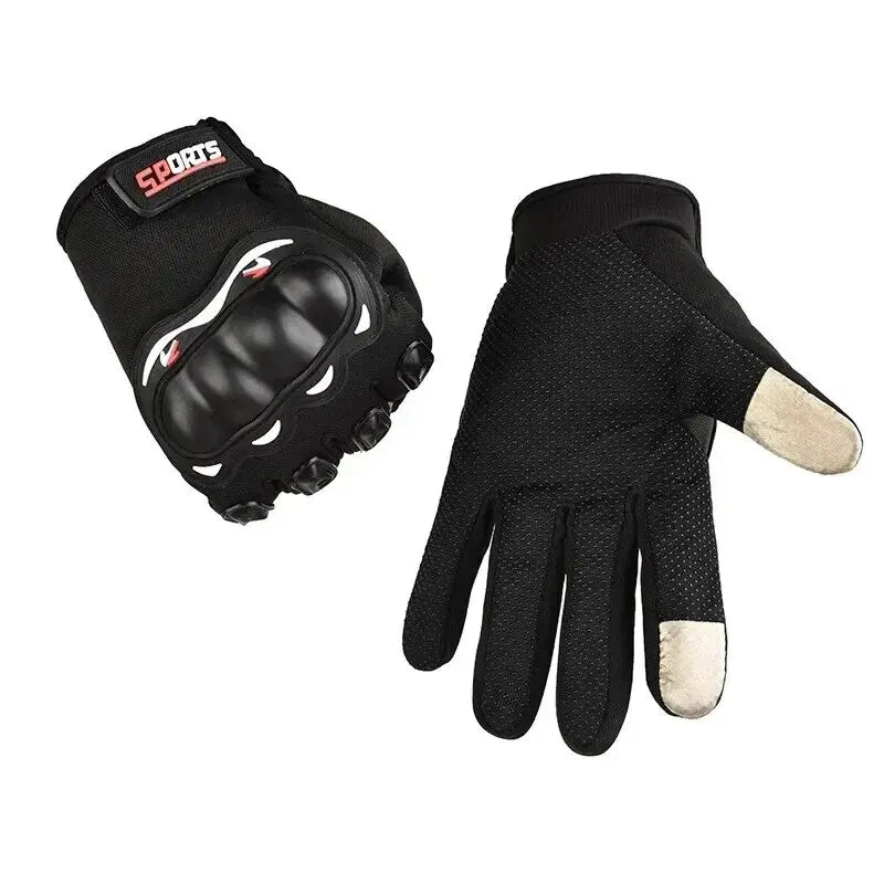 Full-finger Motorcycle Gloves Men Touch Screen Outdoor Off-road Sports Cycling Protection Anti-fall Motorcycle Finger Gloves