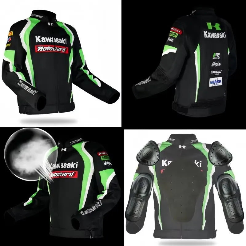 Men's Motorcycle Riding Jacket – Windproof, Protective
