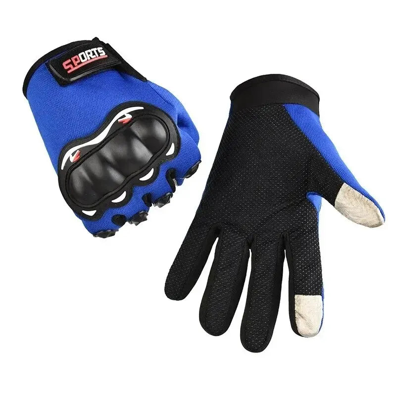 Full-finger Motorcycle Gloves Men Touch Screen Outdoor Off-road Sports Cycling Protection Anti-fall Motorcycle Finger Gloves