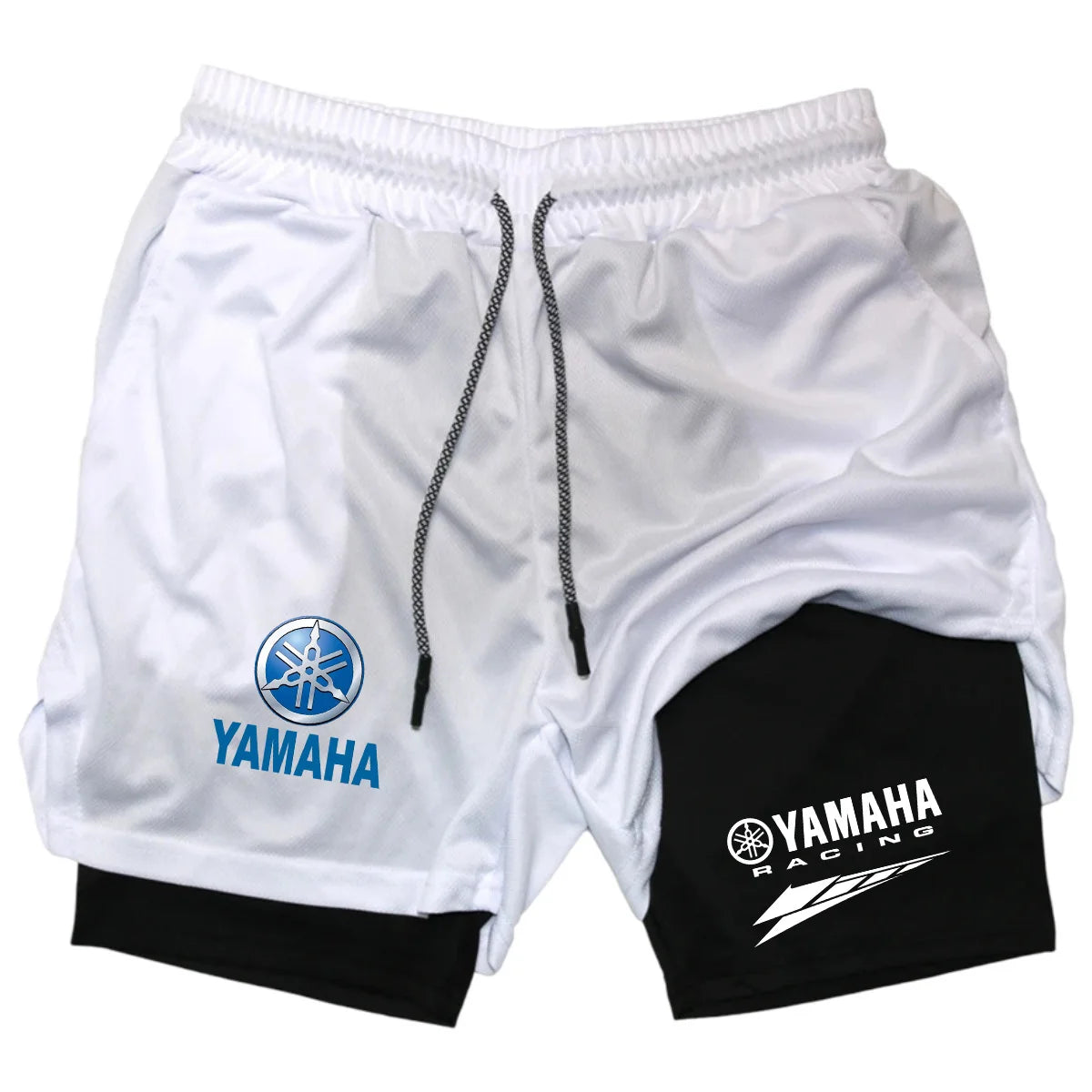 7 Color Men's 2-in-1 Running Shorts With Inner Layer