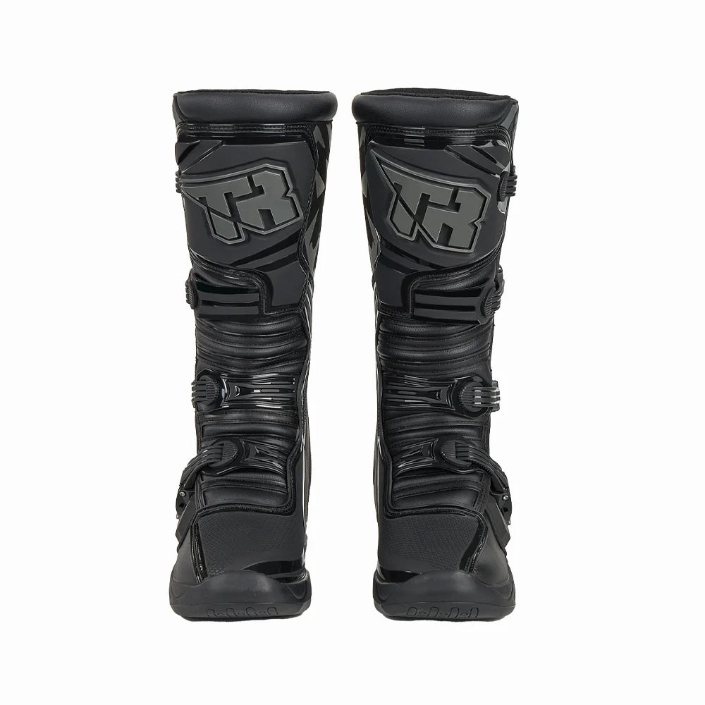 Unisex Motocross Motorcycle Boots With Ankle Protection