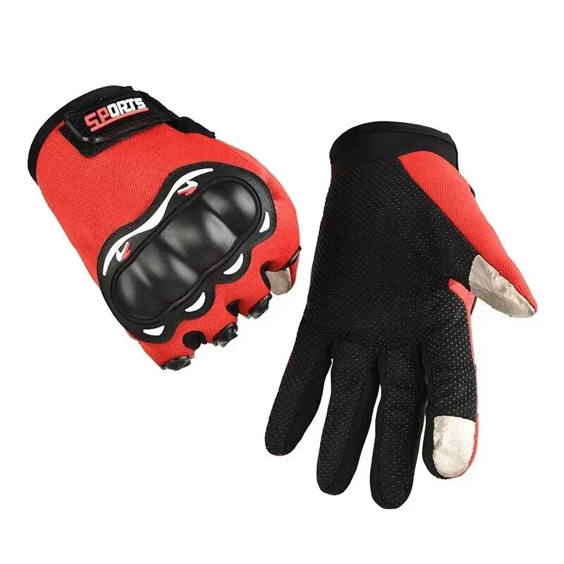 Full-finger Motorcycle Gloves Men Touch Screen Outdoor Off-road Sports Cycling Protection Anti-fall Motorcycle Finger Gloves