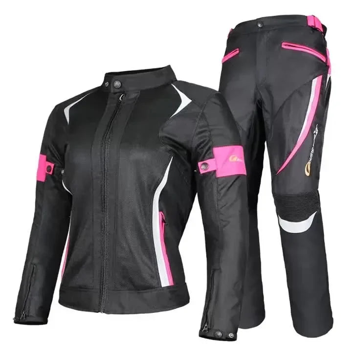 Women’s Motorcycle Riding Pants – Slim, Waterproof, Protective