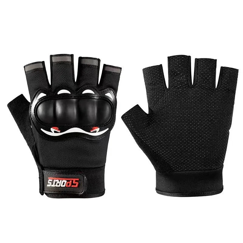 Motorcycle Mtb Gloves Men Cycling Knuckle Protection Glove Touchscreen Motocross Race Camping Breathable Non-slip Workshop Glove