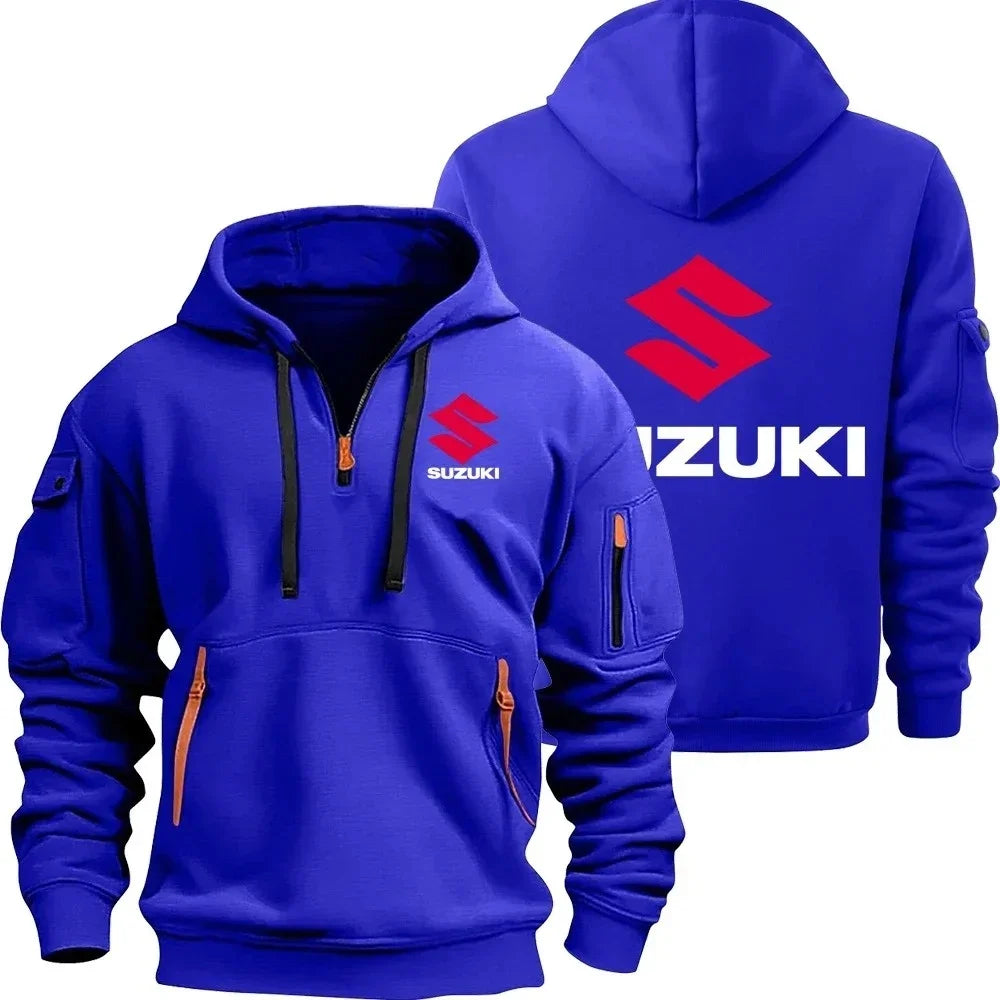 Racing Team Half-Zip Hooded Jacket for Men