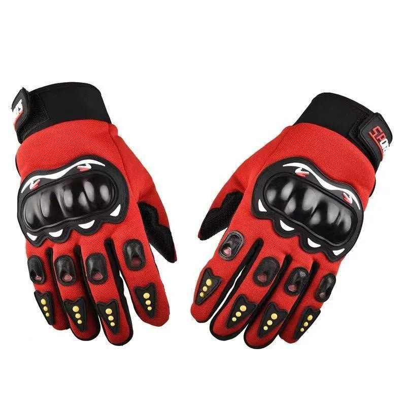 Full-finger Motorcycle Gloves Men Touch Screen Outdoor Off-road Sports Cycling Protection Anti-fall Motorcycle Finger Gloves